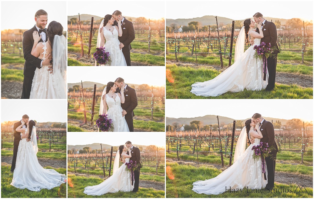 photos of weddings at casa real at ruby hill winery