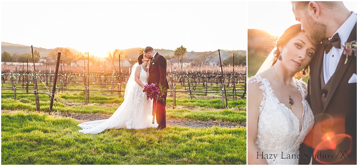 california winery wedding photos