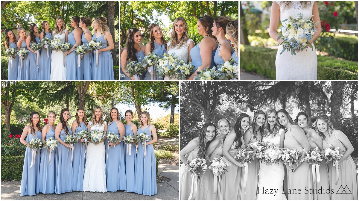 baby blue bridesmaid dresses