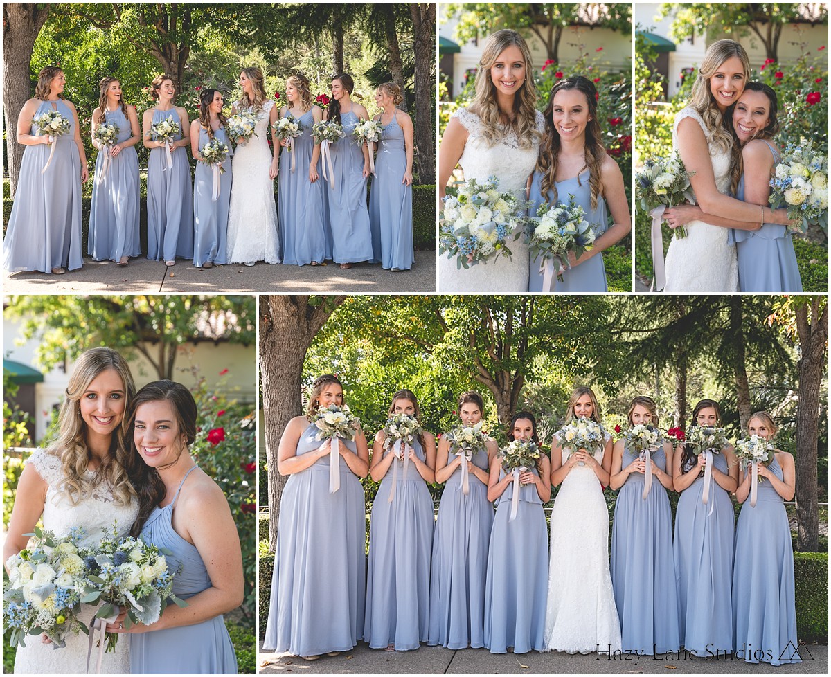 periwinkle blue bridesaids